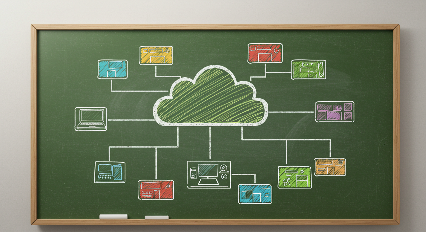 Server racks in a data center showing AI model deployment infrastructure